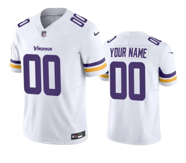 Custom Minnesota Vikings Vapor F.U.S.E. Limited Jersey